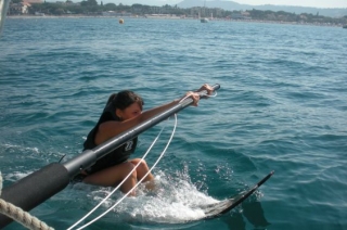  Teste de esqui aquático 